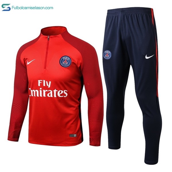 Chandal Paris Saint Germain 2017/18 Rojo